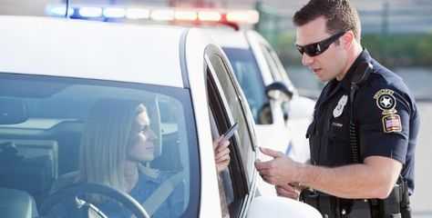 Police check Driver's license